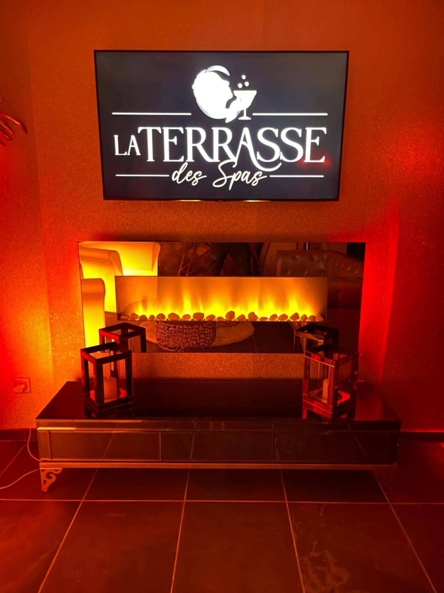 La Terrasse Des Spas - Restaurant - Institut Massage 하제브루크 외부 사진